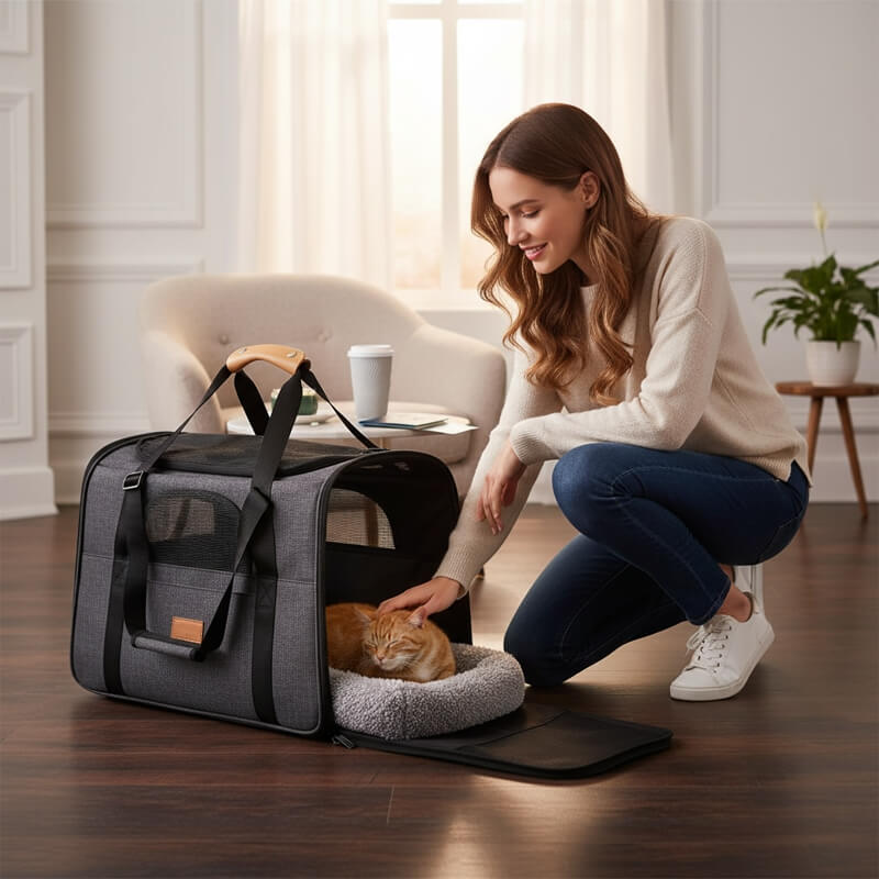 Sac de Transport Chat Image