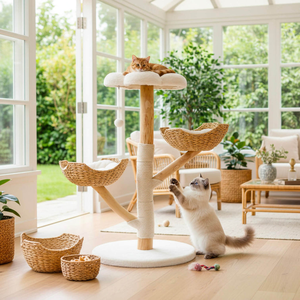 Arbre à Chat Bois Flotté SylvaCat™