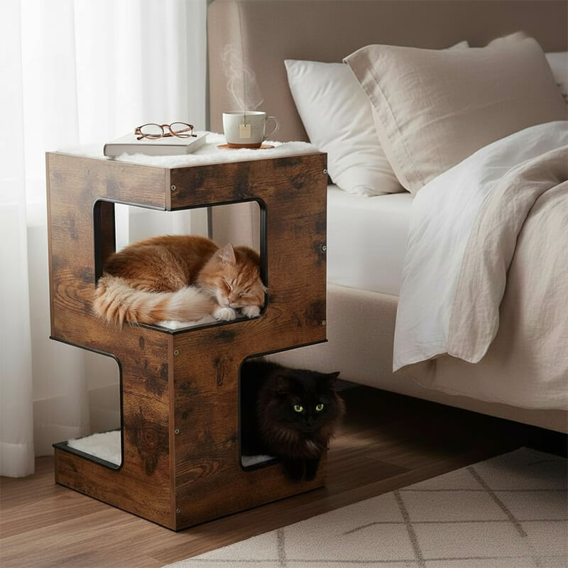 Table de Chevet Refuge pour Chat Alcôve™