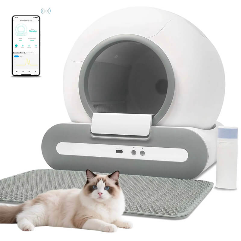 Bac à Litière Autonettoyante PureSense™