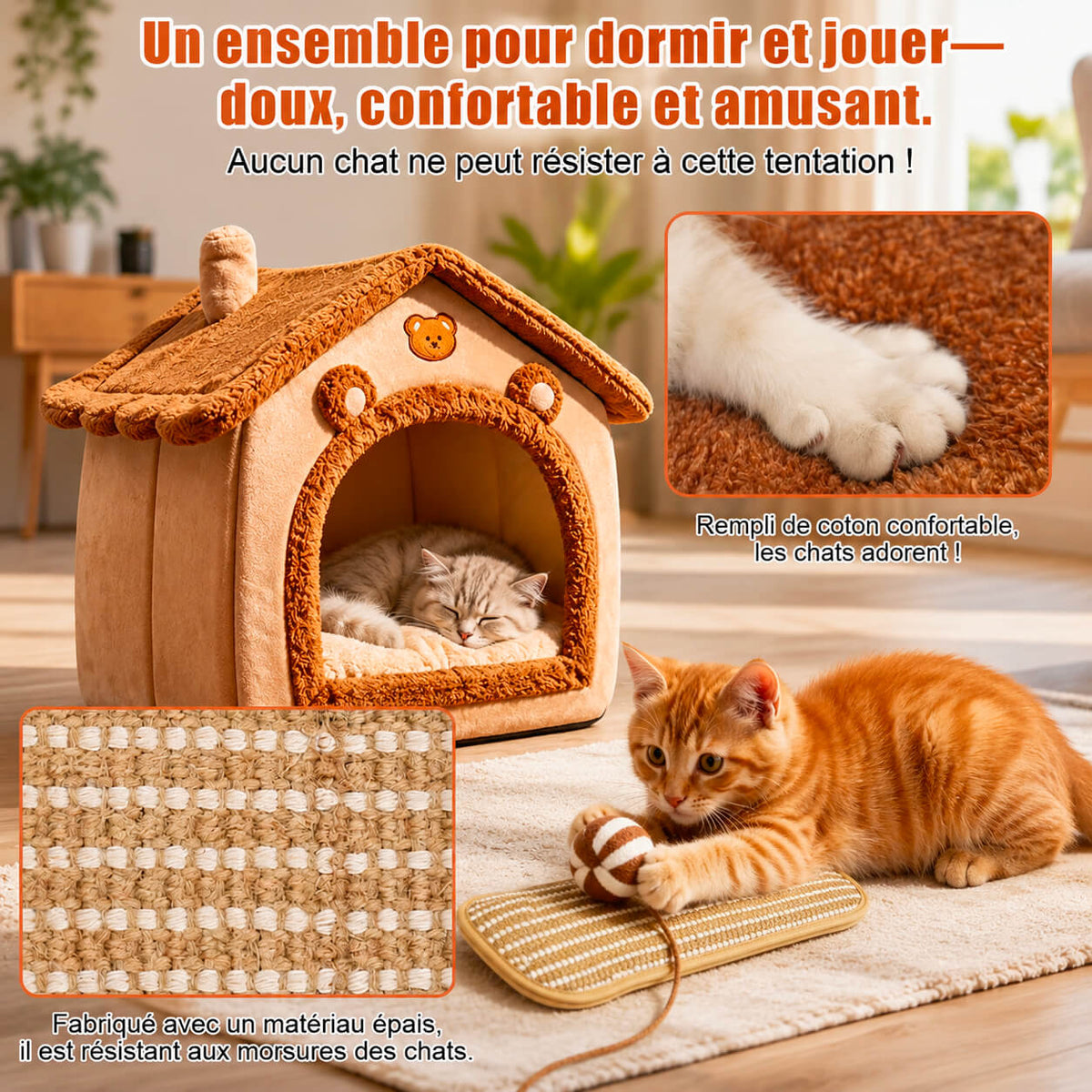 Panier Chat BearHouse™