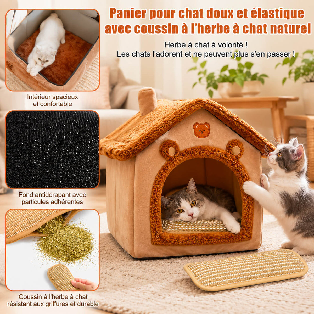 Panier Chat BearHouse™