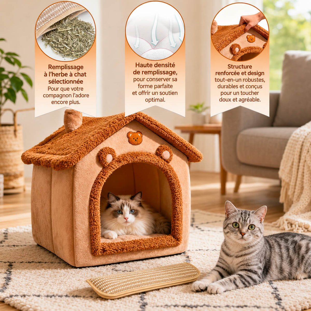 Panier Chat BearHouse™