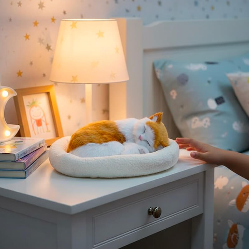 Peluche Chat Réaliste Chat'Zen™