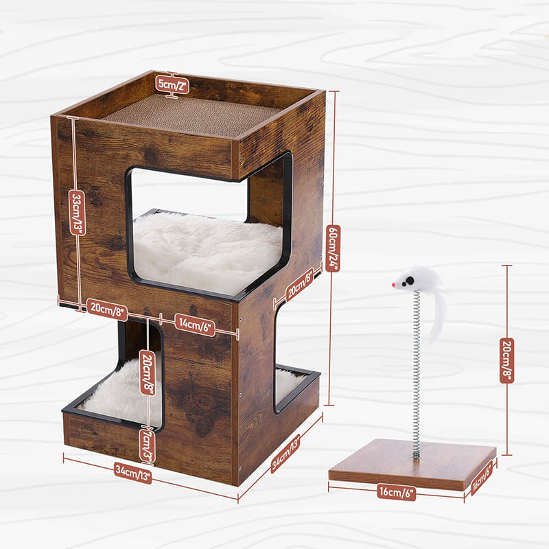 Table de Chevet Refuge pour Chat Alcôve™